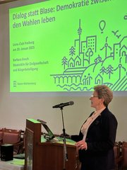 Staatsrätin Barbara Bosch