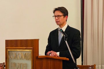 Dr. Berthold Fürst im Colombi Hotel
