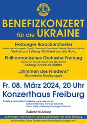 Plakat Benefizkonzert