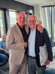 Präsident Dr. Joachim Jäckle mit seinem Vorgänger Hans-Georg Kaiser