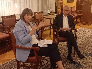 Präsident Dr. Joachim Jäckle im Interview mit Martina Hund-Méjean